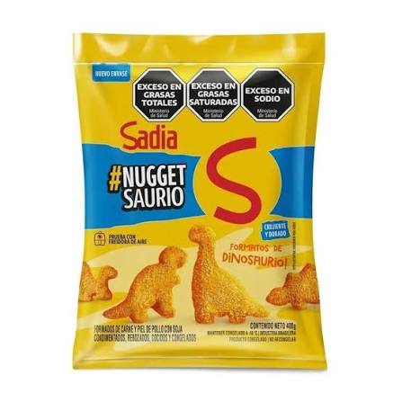 SADIA NUGGETS SAURIO 400gr (comprando 2 o mas y pago efectivo precio mayori